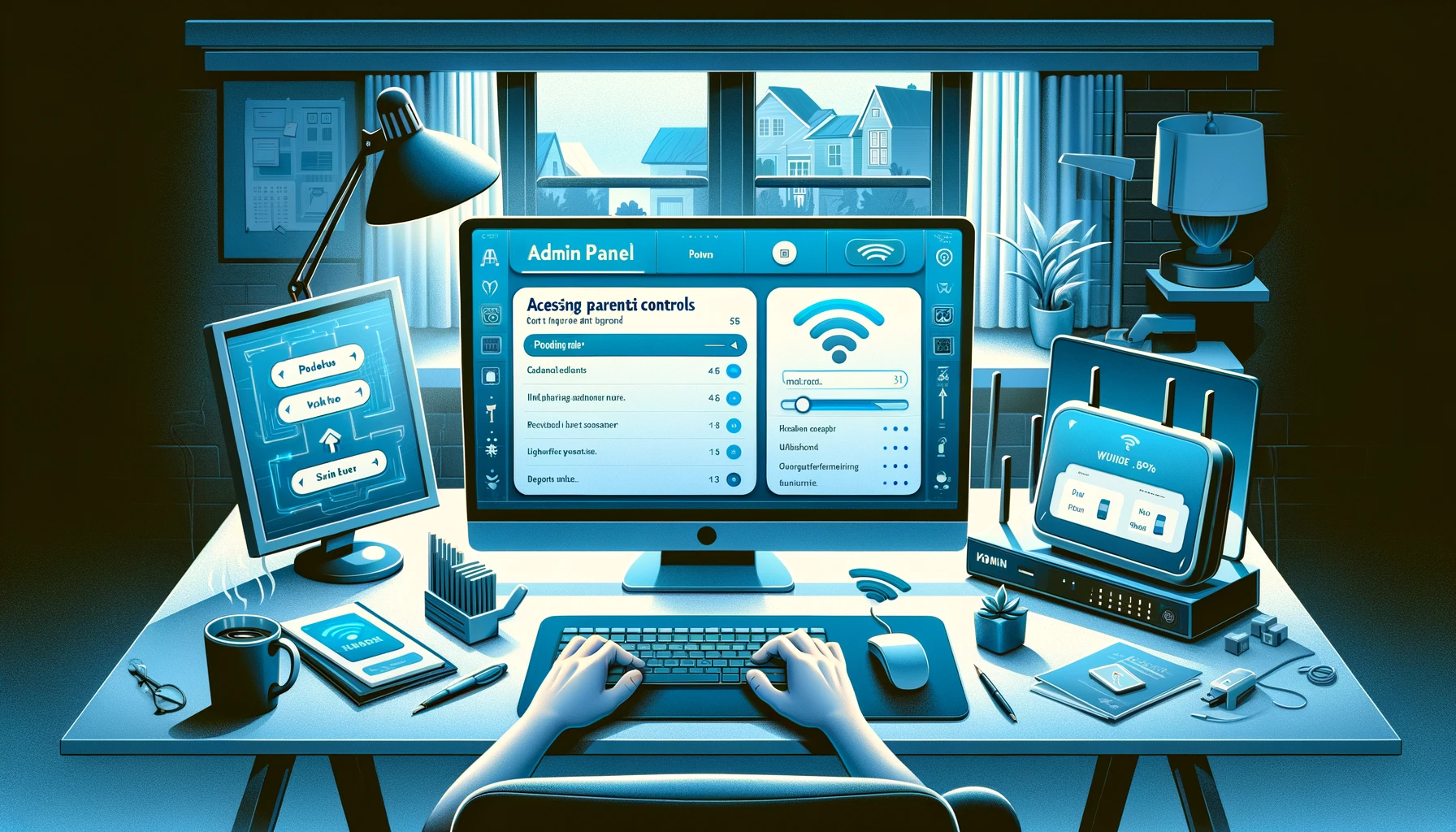 Wifi Admin panel Image